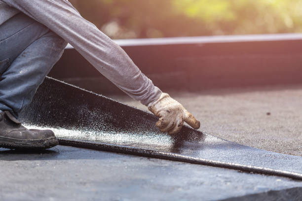 Professional Crawl Space Encapsulation technician working in Vesper, WI